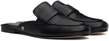 Oblečenie Anine Bing Anine Bing Corinne Leather Mules Čierna | A-14-1165-000, 3