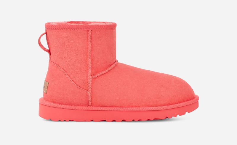 Tenisky a topánky UGG ® Classic Mini II Boot for Women in Punch Pink Červená | 1016222-PHPN, 0