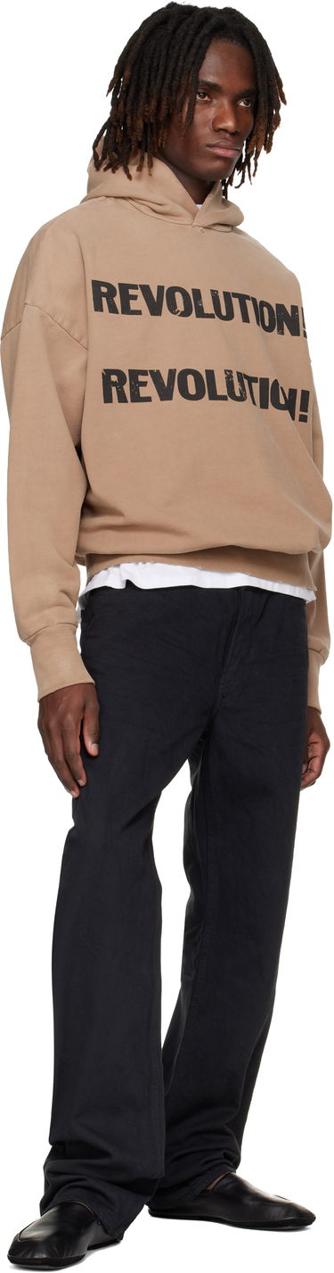 Mikina Fear of God Heavyweight Long Sleeve 'Revolution' Hoodie Béžová | FG25FW12-12112BHF-288, 3