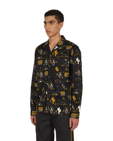 Košeľa Dickies Bettles AOP Shirt Čierna | DK0A4XGY BLK1, 3
