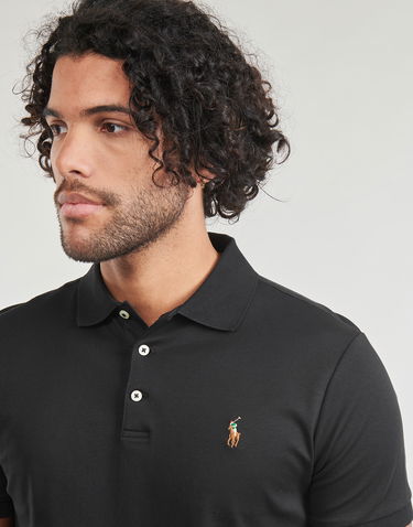 Tričko Polo by Ralph Lauren shirt Polo Ralph Lauren Čierna | 710713130001-NOS, 4