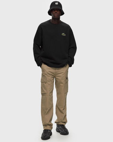 Mikina Lacoste Loose fit SWEATSHIRT Čierna | SH2741-031, 1
