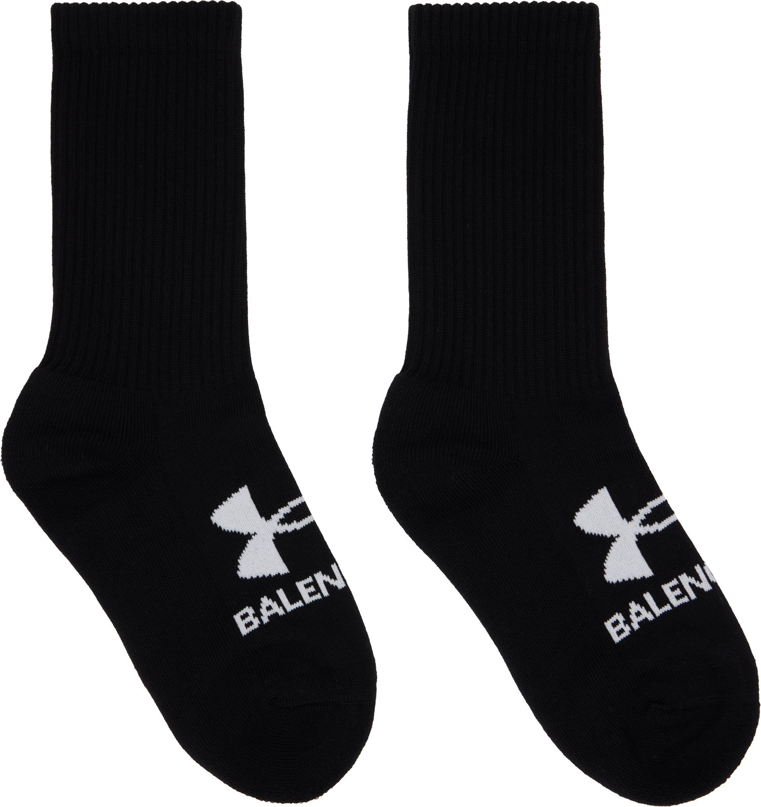 Ponožky Balenciaga Under Armour Edition Tennis Socks Čierna | 807160472B4, 0