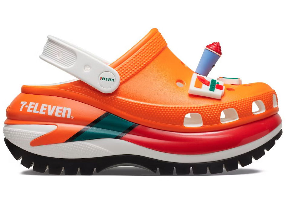 Tenisky a topánky Crocs Mega Crush Clog 7-Eleven Oranžová | 208273-810, 0