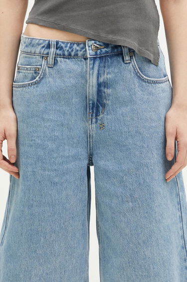 Šortky Ksubi KSUBI Low Rider High Waist Long Denim Shorts Modrá | WPS24WA012, 3