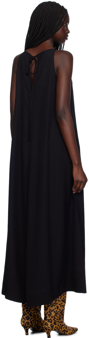 Šaty TOTEME T-Strap Maxi Dress Čierna | 243-WRD0122-FB0020, 2