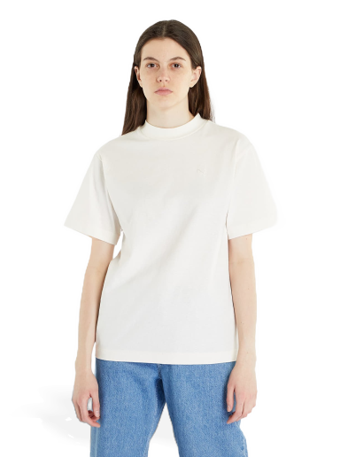 Tričko Puma x YONA SUNPŌ Mock Neck Tee Biela | 53797765