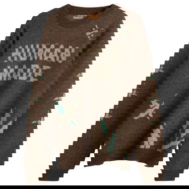 Sveter Human Made Human Made Graphic Knit Sweater Rôznofarebný | HM30CS014-BRN, 0