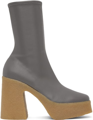 Tenisky a topánky Stella McCartney Skyla Heeled Boots Šedá | 800371W1CV0, 0