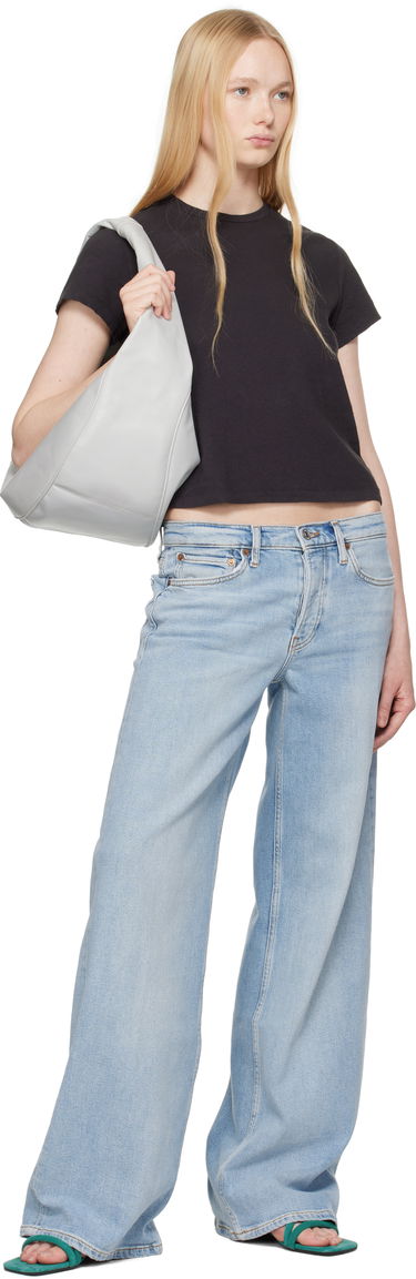 Džínsy RE/DONE Re/Done Comfort Mid Rise Wide Leg Jeans Modrá | 190-03WMRWDLG, 3