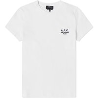 Tričko A.P.C. Denise Logo T-Shirt Biela | COEZC-F26842-AAB, 1
