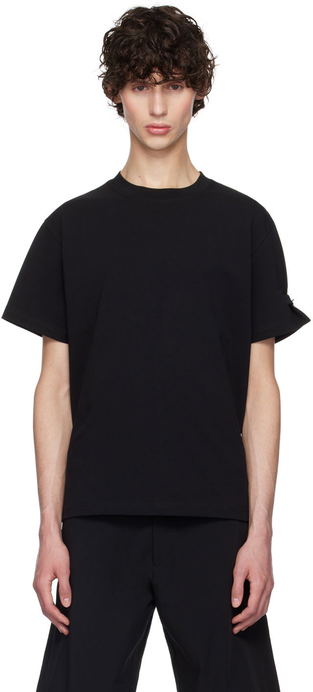 Tričko HELIOT EMIL Armband Black T-Shirt Čierna | PREAW24_M_09_119_BLK01, 0