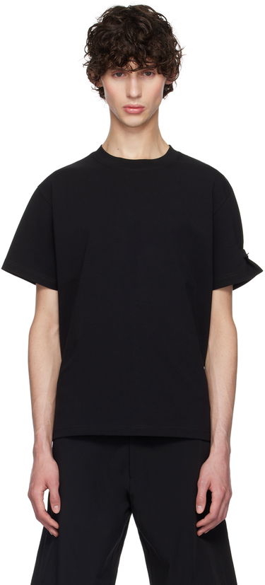 Tričko HELIOT EMIL Armband Black T-Shirt Čierna | PREAW24_M_09_119_BLK01, 0