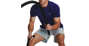 Tričko Under Armour Rush Seamless Legacy Tee Navy | 1376781-468, 1