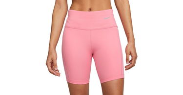 Šortky Nike Tight Mid-Rise Ribbed-Panel Running Shorts Ružová | dx2951-611, 1