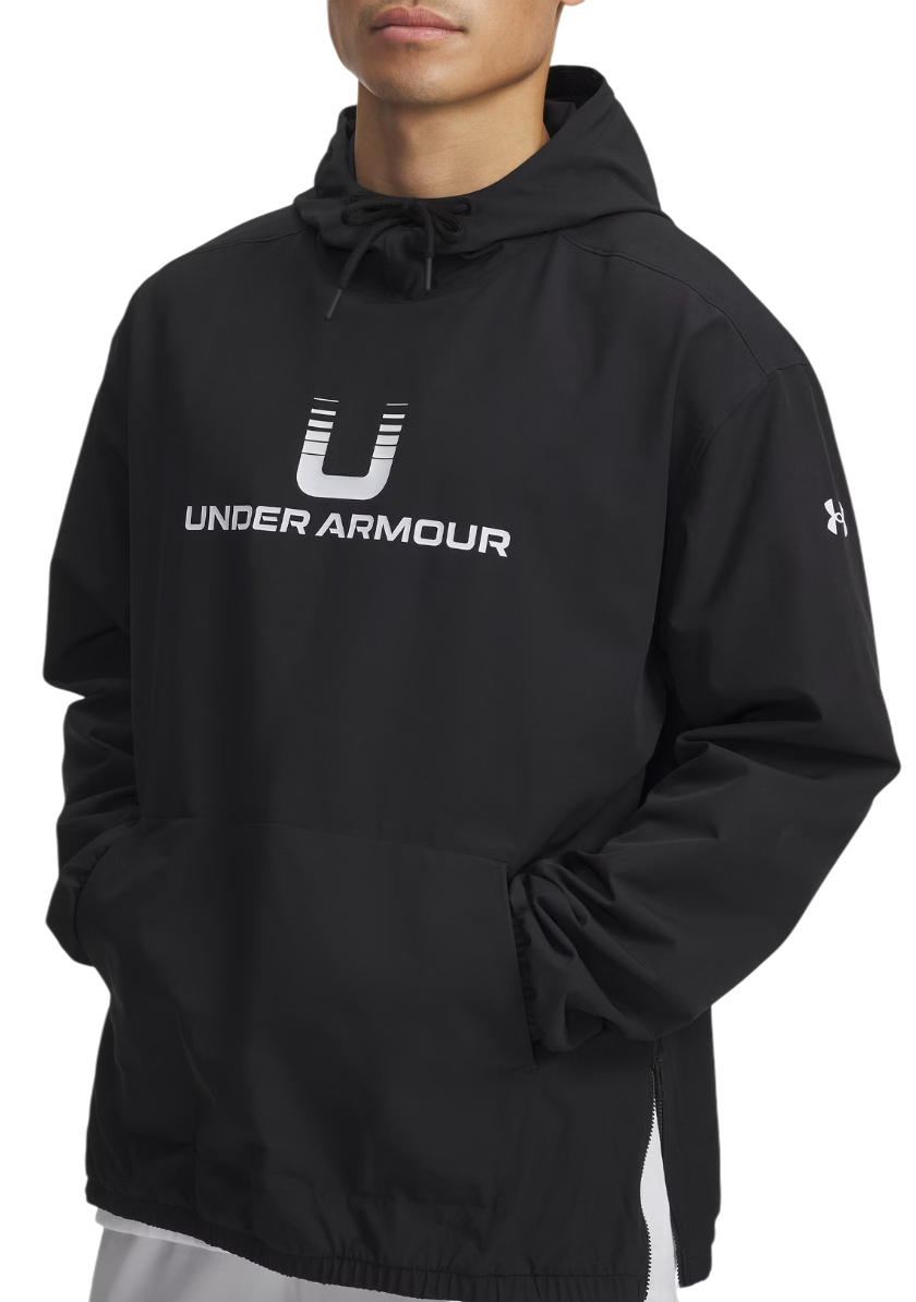 Mikina Under Armour Unstoppable Woven Hoodie Čierna | 6003864-001, 0