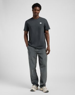 Tričko Lee Relaxed Fit Workwear T-Shirt Size XXL Čierna | 112370491, 1