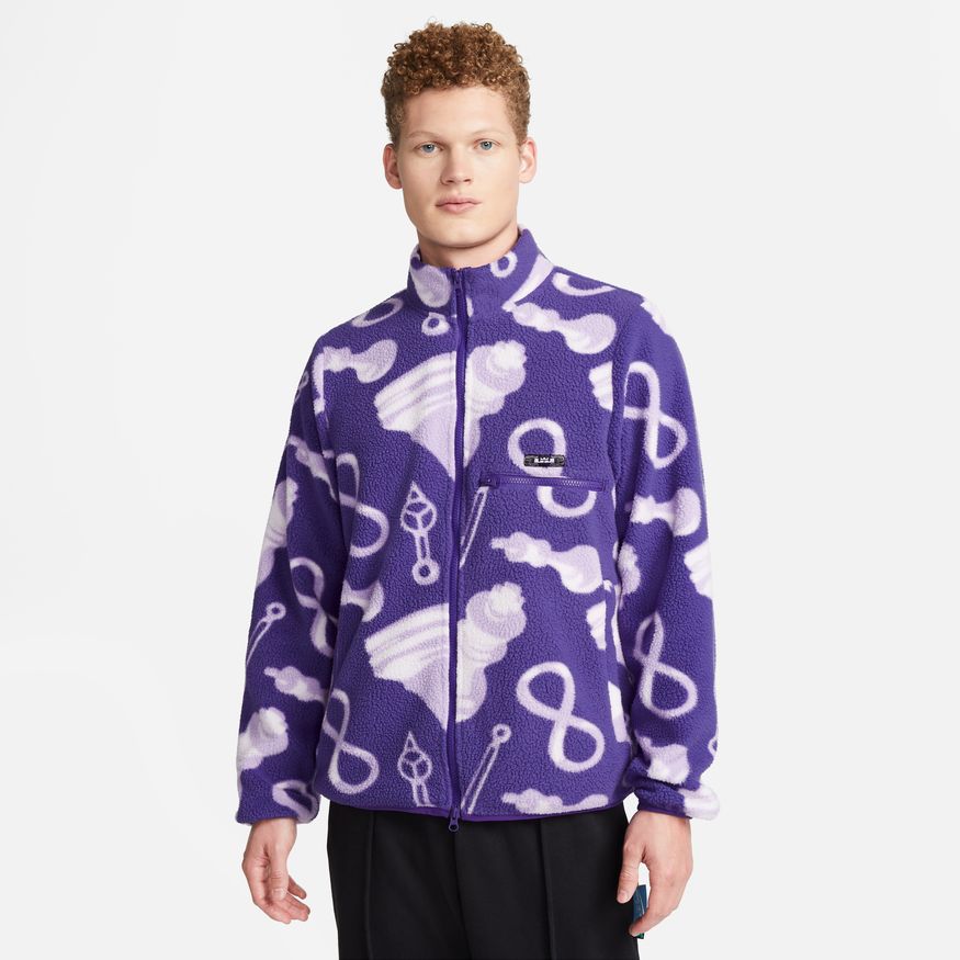 Bunda Nike LeBron Full-Zip Basketball Jacket Fialová | DQ6126-547, 0