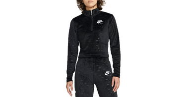 Súprava Nike Nike Air Women's Velour Crop Top Čierna | dd5443-010, 1