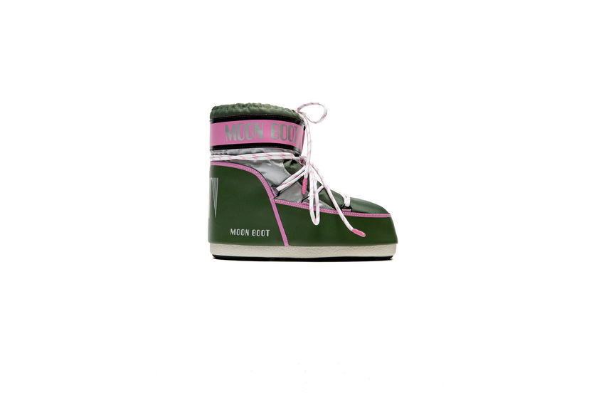 Tenisky a topánky Moon Boot Icon Low Space Racing Boots Zelené | 80D1409650-GH01