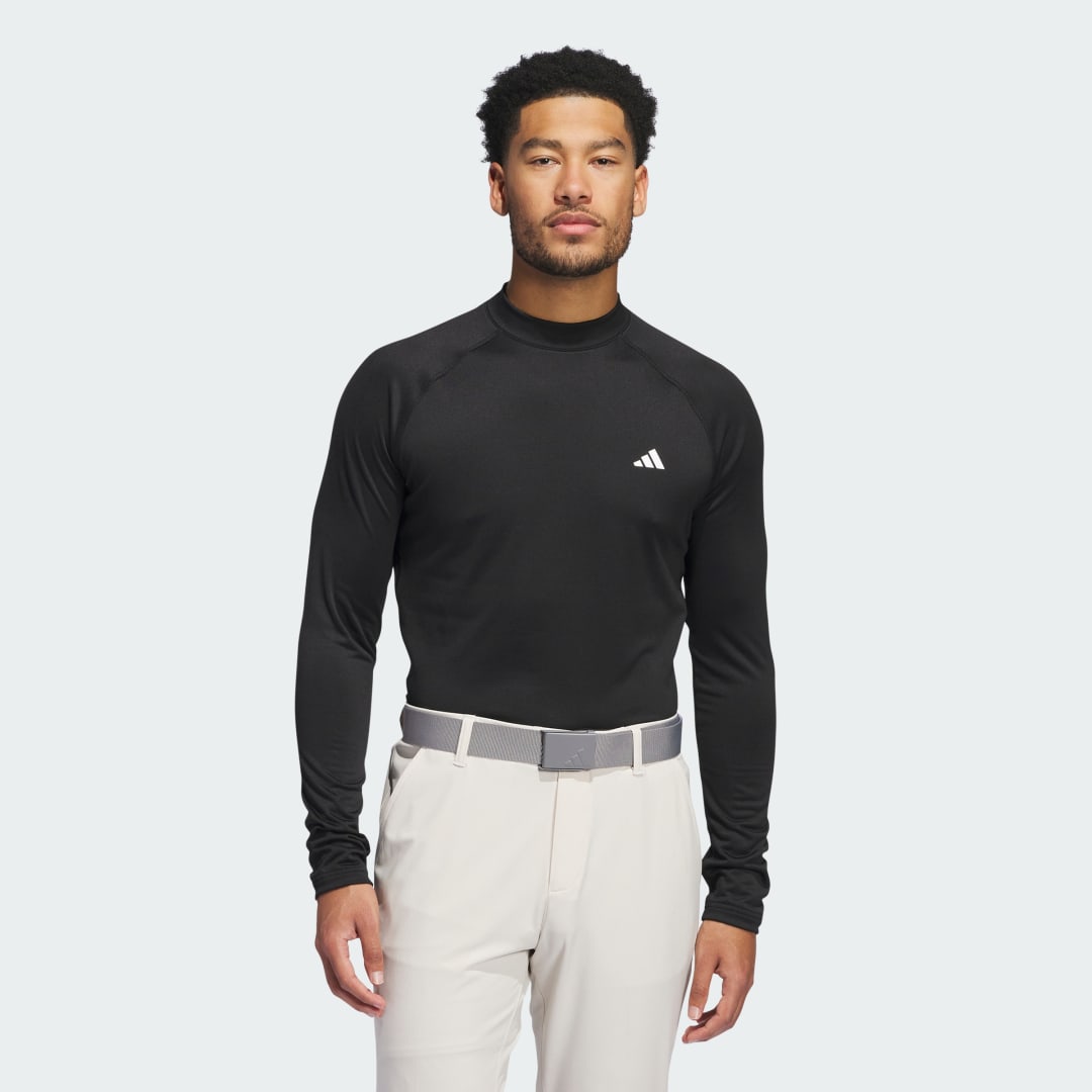 Košeľa adidas Performance Ultimate365 COLD.RDY Mock Neck Long Sleeve Golf Baselayer Čierna | IW1388, 0