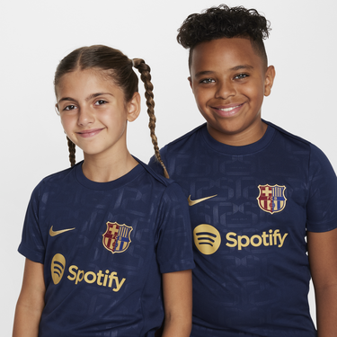 Dres Nike FC Barcelona Academy Pro Dri-FIT Pre-Match Soccer Jersey Navy | FQ0011-411, 2