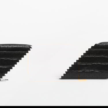 Peňaženka CALVIN KLEIN Calvin Klein Croc Medium Flap Wallet Čierna | LV04F1095G UB1, 1