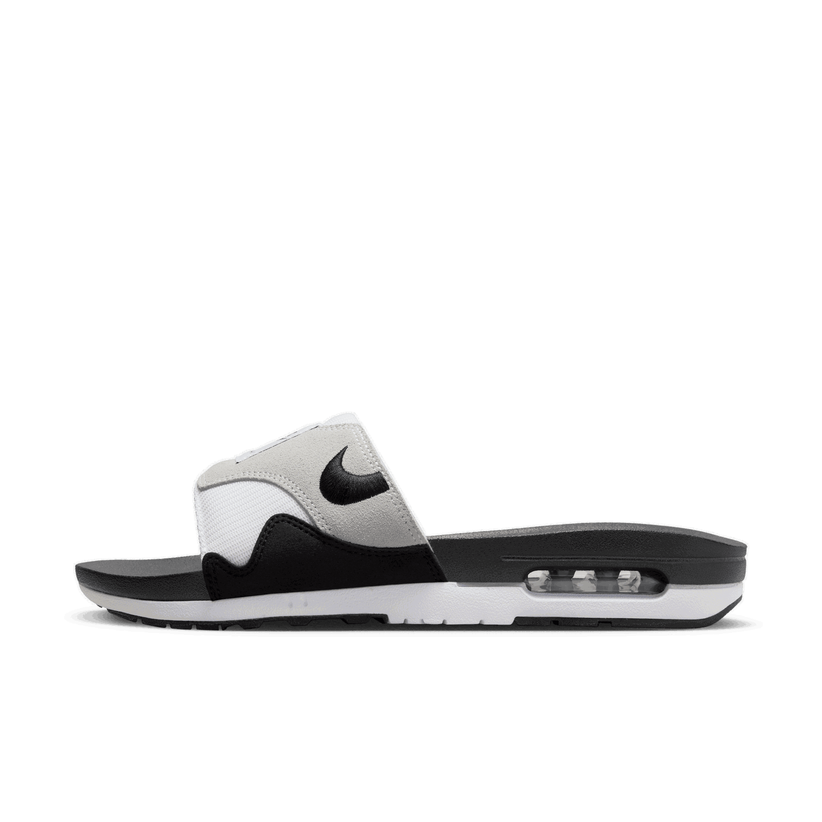 Air Max 1 Slide White Black