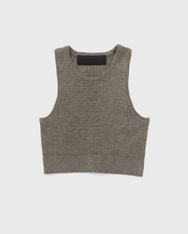 Tielko Fear of God Fear of God Essentials Waffle Sport Tank Top Size L Šedá | 192HO247221FW-367, 0