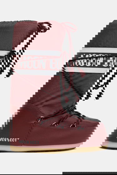 Tenisky a topánky Moon Boot Moon Boot Icon Nylon Boots Vínová | 80D1400440-D013, 3