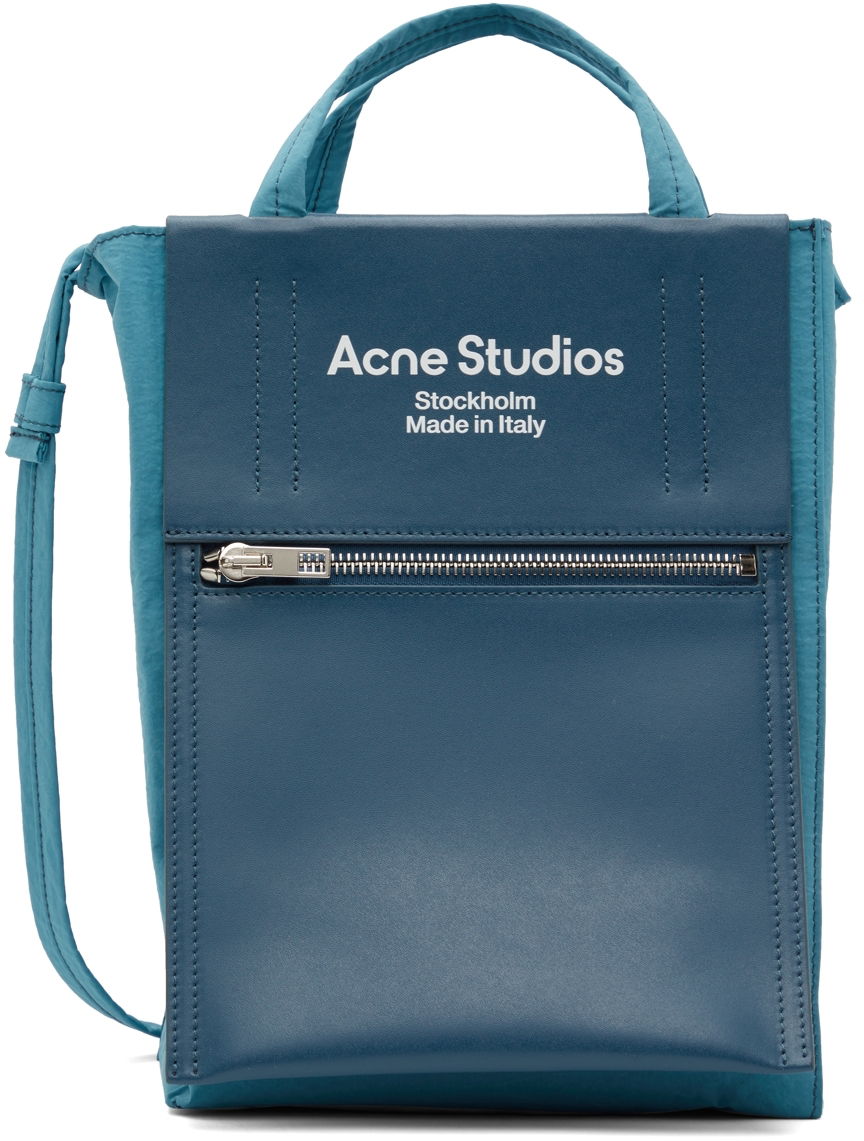 Tote bag Acne Studios Papery Nylon Tote Bag Modrá | C10145-, 0