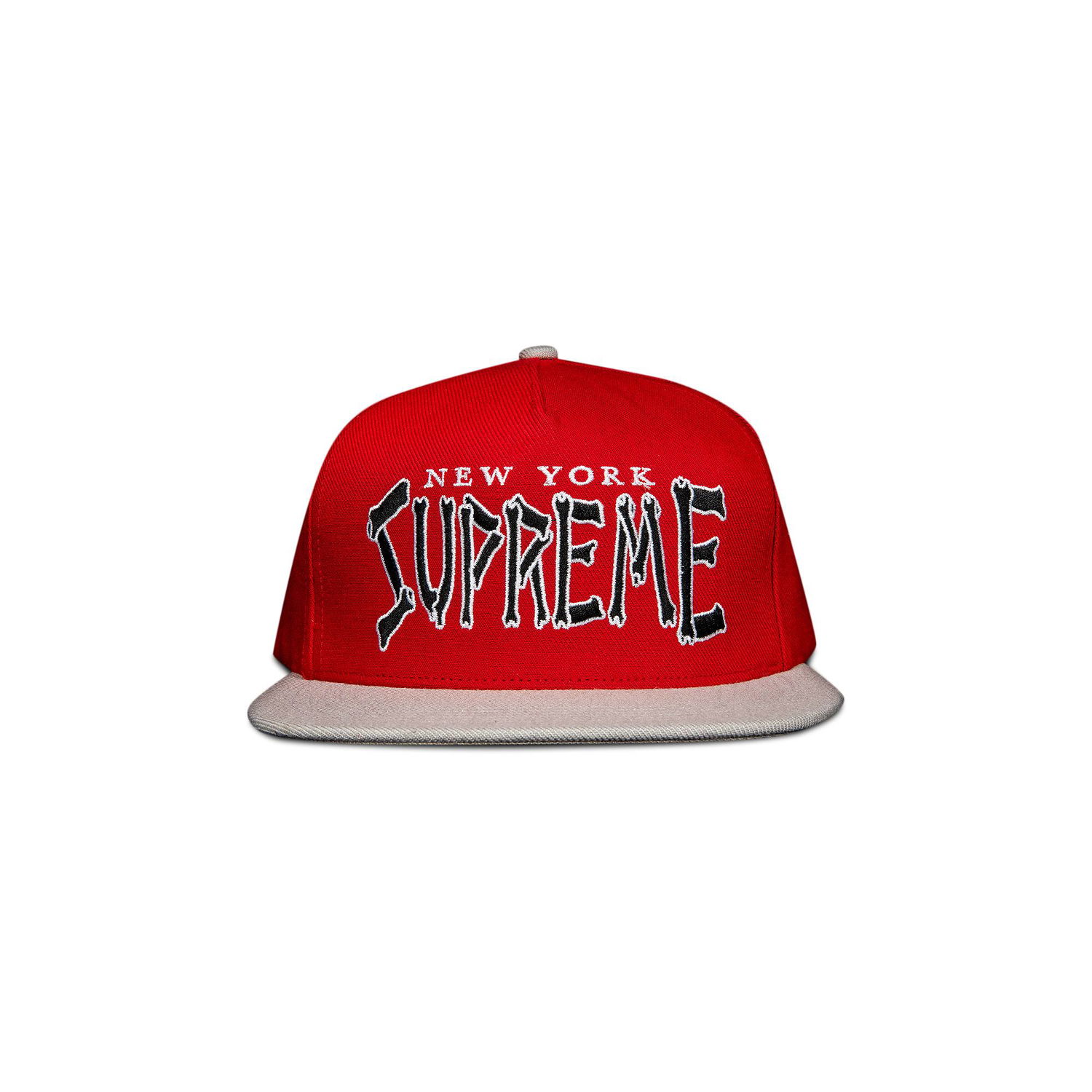 Šiltovka Supreme Bones Logo 5-Panel Červená | SS21H64 RED, 1