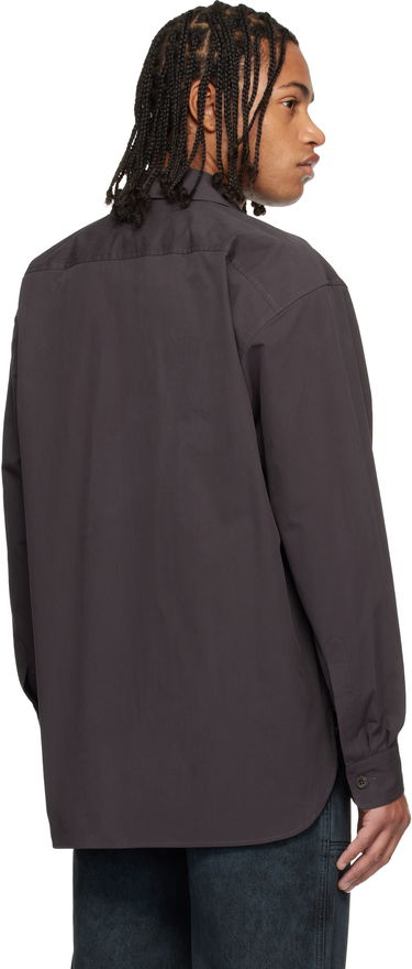 Košeľa Dries Van Noten Dries Van Noten Cotton Zipped Shirt Šedá | 252-020773-2218, 2