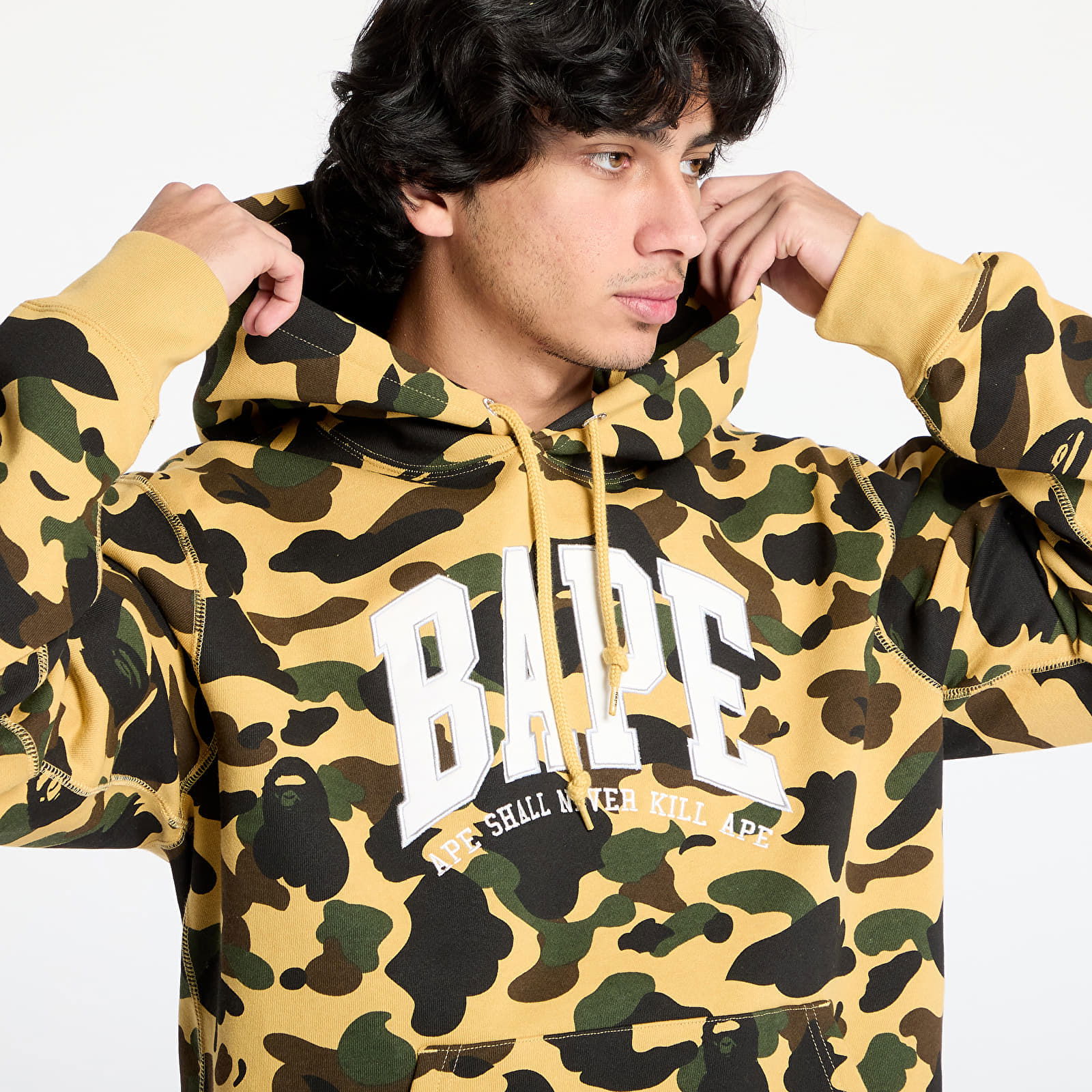 Camo Pullover Hoodie