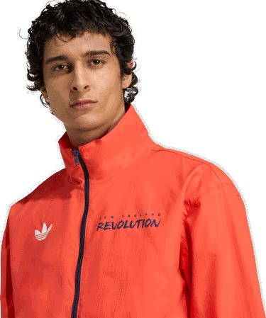 Bunda adidas Originals New England Revolution Anthem Jacket Oranžová | jm5023, 2