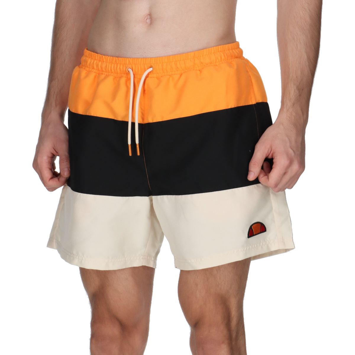 Plavky Ellesse Ellesse Men's Color-Block Swim Shorts Rôznofarebný | ELA241M212-45, 0