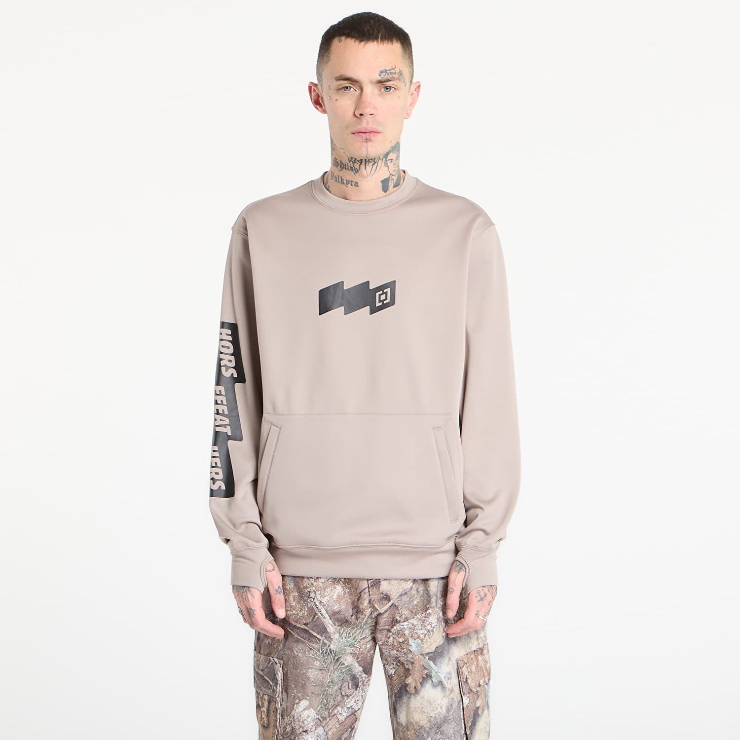 Mikina Horsefeathers Sweatshirt Morten Béžová | TM079A, 0