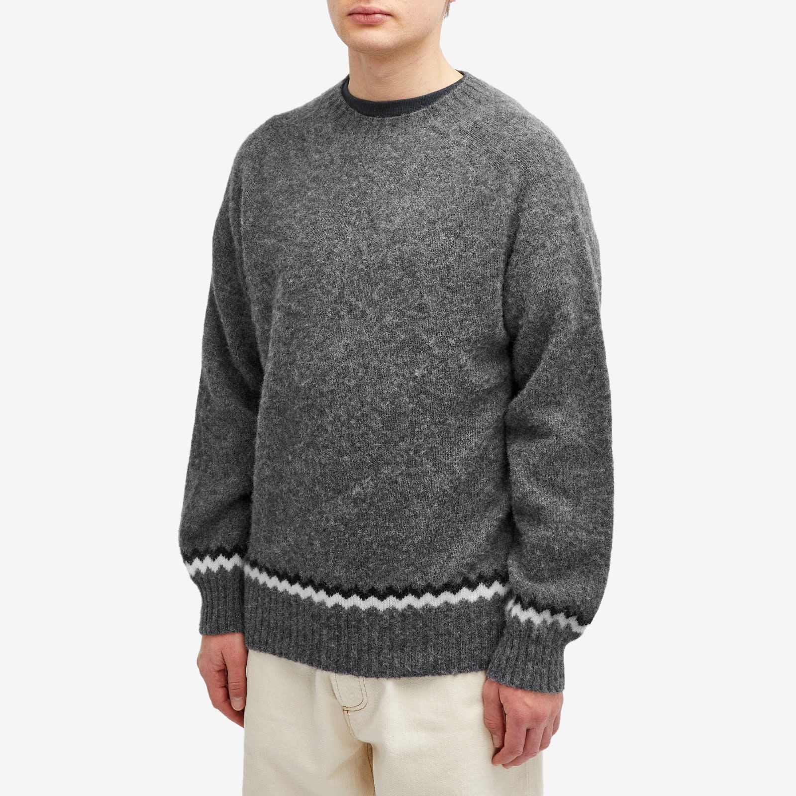 Suedehead Zig Zag Knit Jumper