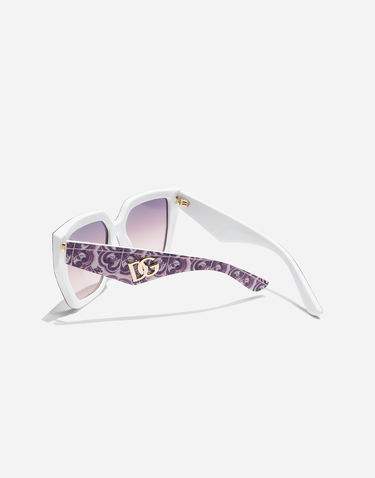 Slnečné okuliare Dolce & Gabbana Dolce & Gabbana Maiolica Print Sunglasses Fialová | VG4438VP9U69V000, 3