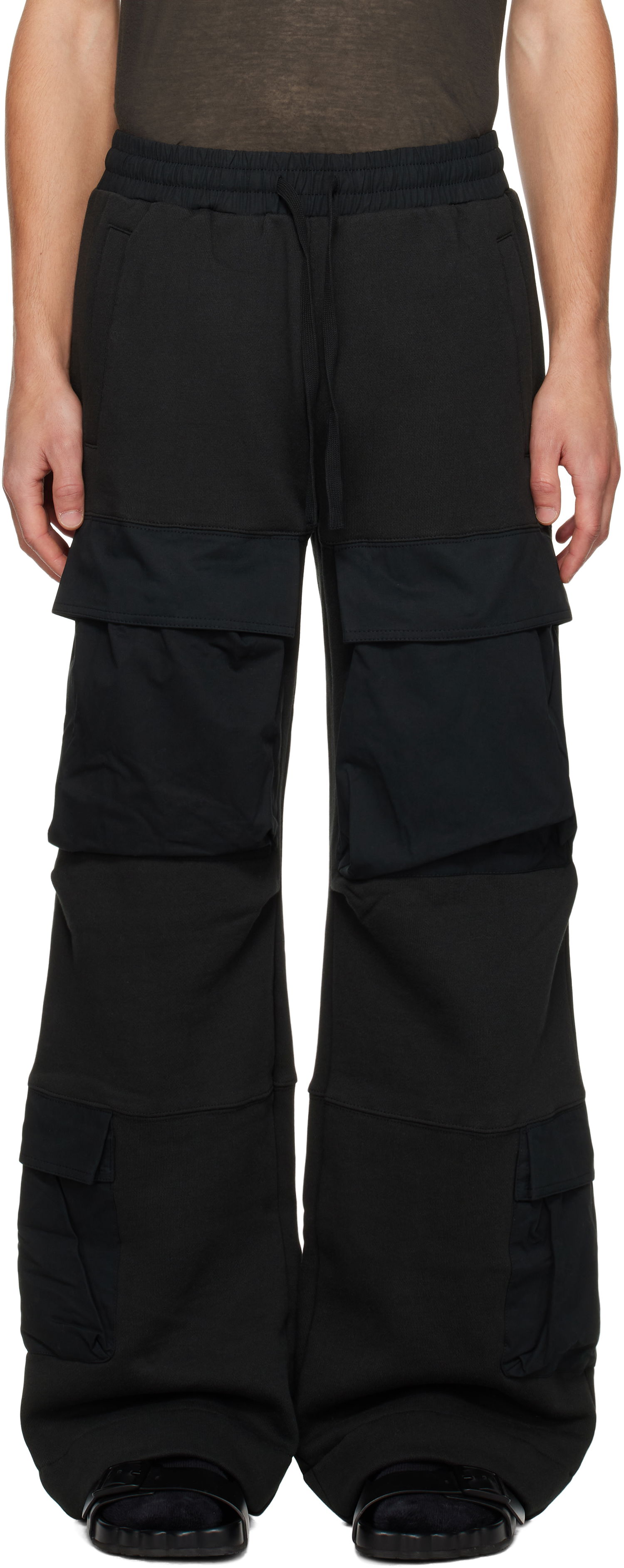 Cargo nohavice Entire Studios Utility Cargo Pants Čierna | ES2341SO, 0