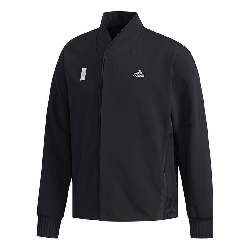 Bomber bunda adidas Originals Warm Logo Print Sport Shuttle Jacket Čierna | FJ0192