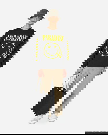 Tričko PARADIS3 Nirvana In T-Shirt Čierna | PANIRVANALS 002, 4