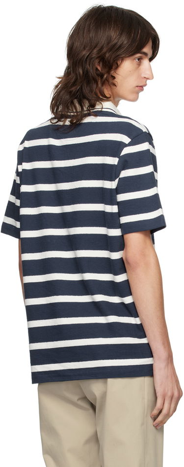 Polo tričko Paul Smith Paul Smith Striped Spread Collar Polo Navy | M1R-063Z-N02435-47, 2