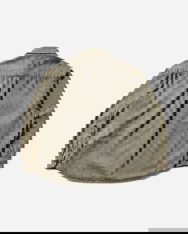 Bunda Carhartt WIP Tigan Shirt Jacket Garment Dyed Šedá | I035821 3FUGD, 2