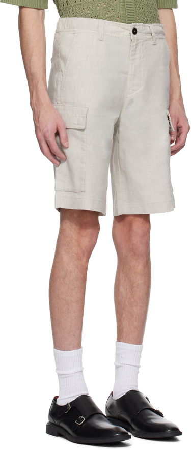 Šortky BOSS Drawstring Cargo Shorts Béžová | 50536888, 1