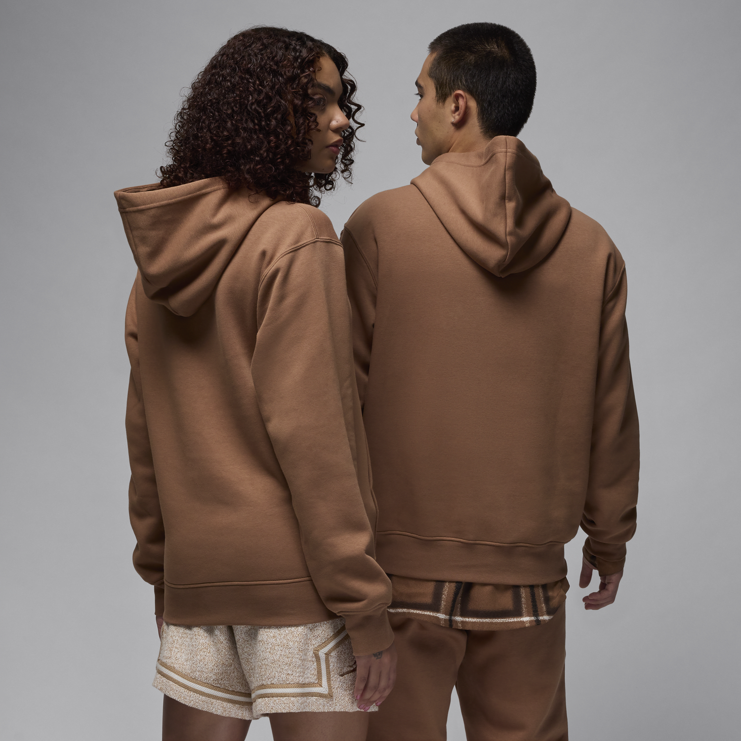 Mikina Jordan Brooklyn Fleece Hoodie Hnedá | FV7281-223, 1