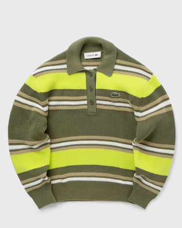 Polo tričko Lacoste TRICOT Zelené | AF3442-ICX, 0