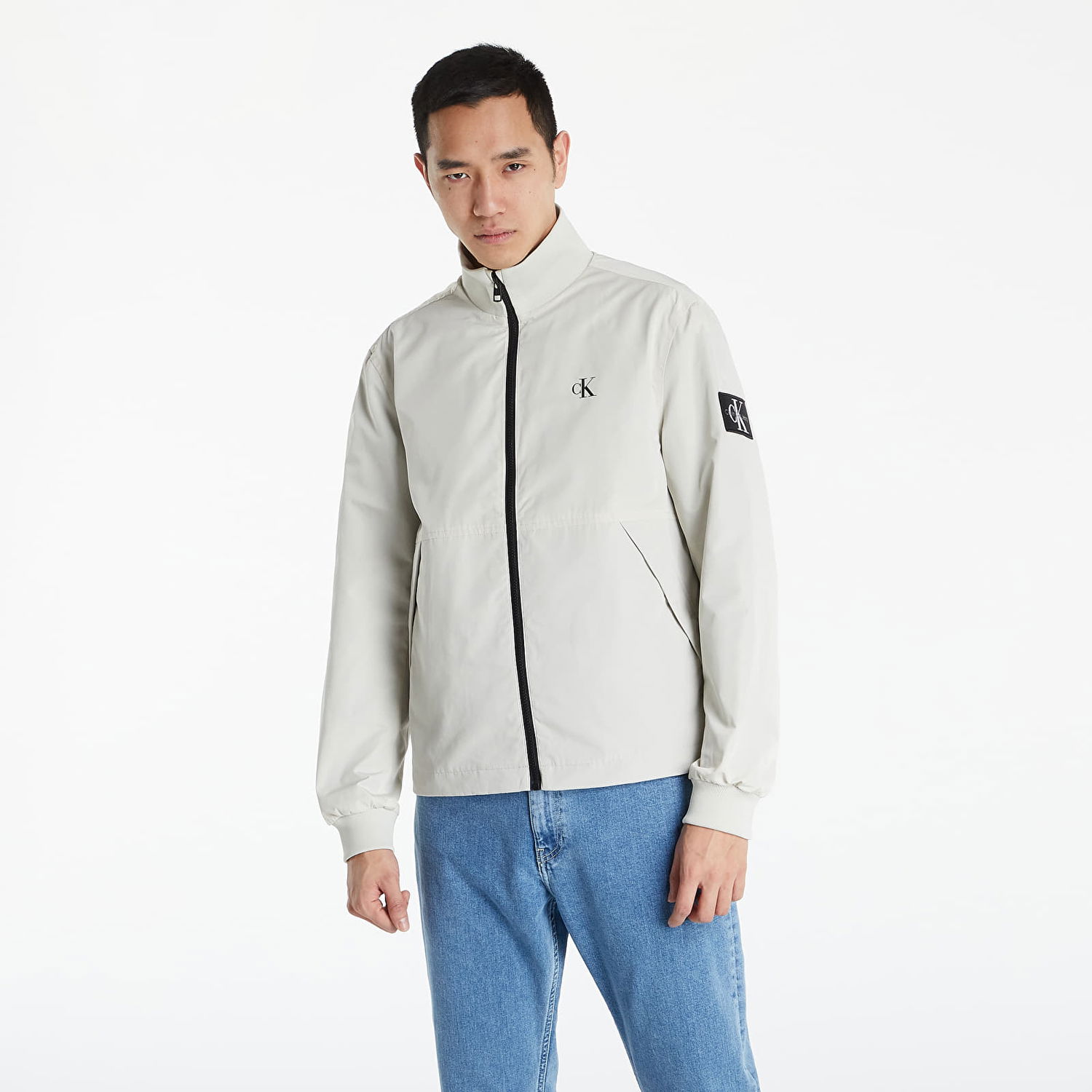 Bunda CALVIN KLEIN Unpadded Harrington Biela | J30J320290 ACF, 0