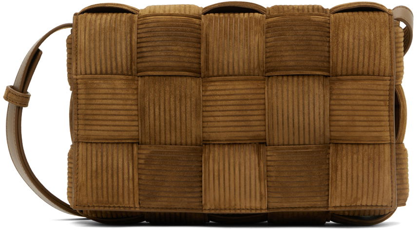 Taška cez rameno Bottega Veneta Cassette Bag Hnedá | 755611 V38T1, 0