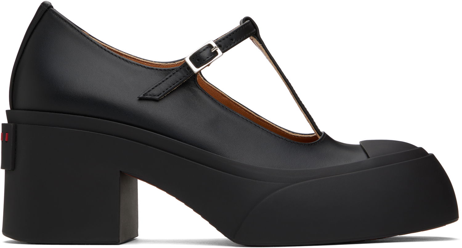 Tenisky a topánky Marni T-Bar Mary Jane Pablo Heels Čierna | SNZW018640 P2722, 0